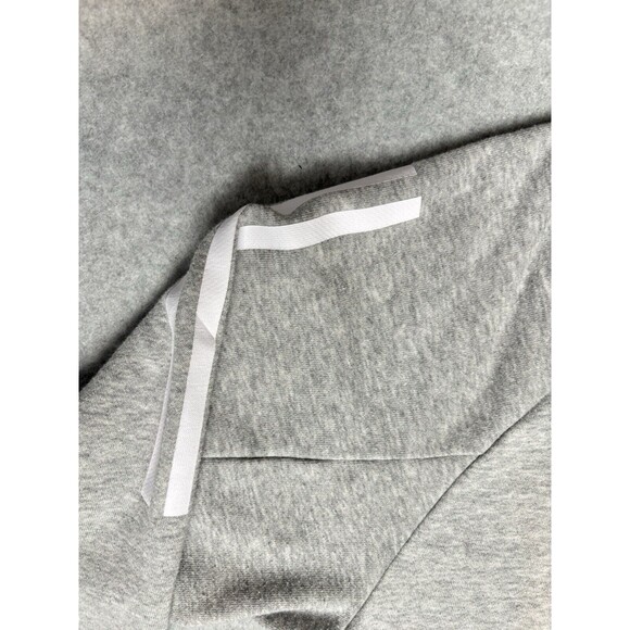 Adidas Men's S2S Kangaroo Grey Blue Pullover Hoodie Sweatshirt Zip Sides Small - Picture 7 of 15